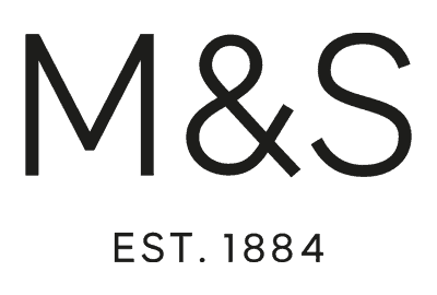 Black text logo displaying